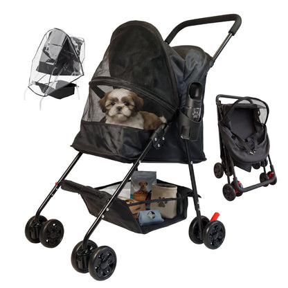Pet Stroller Eco & Raincover