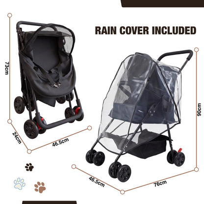 Pet Stroller Eco & Raincover