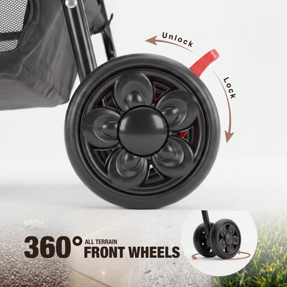 Pet Stroller Eco & Raincover