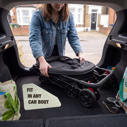 Pet Stroller Eco & Raincover