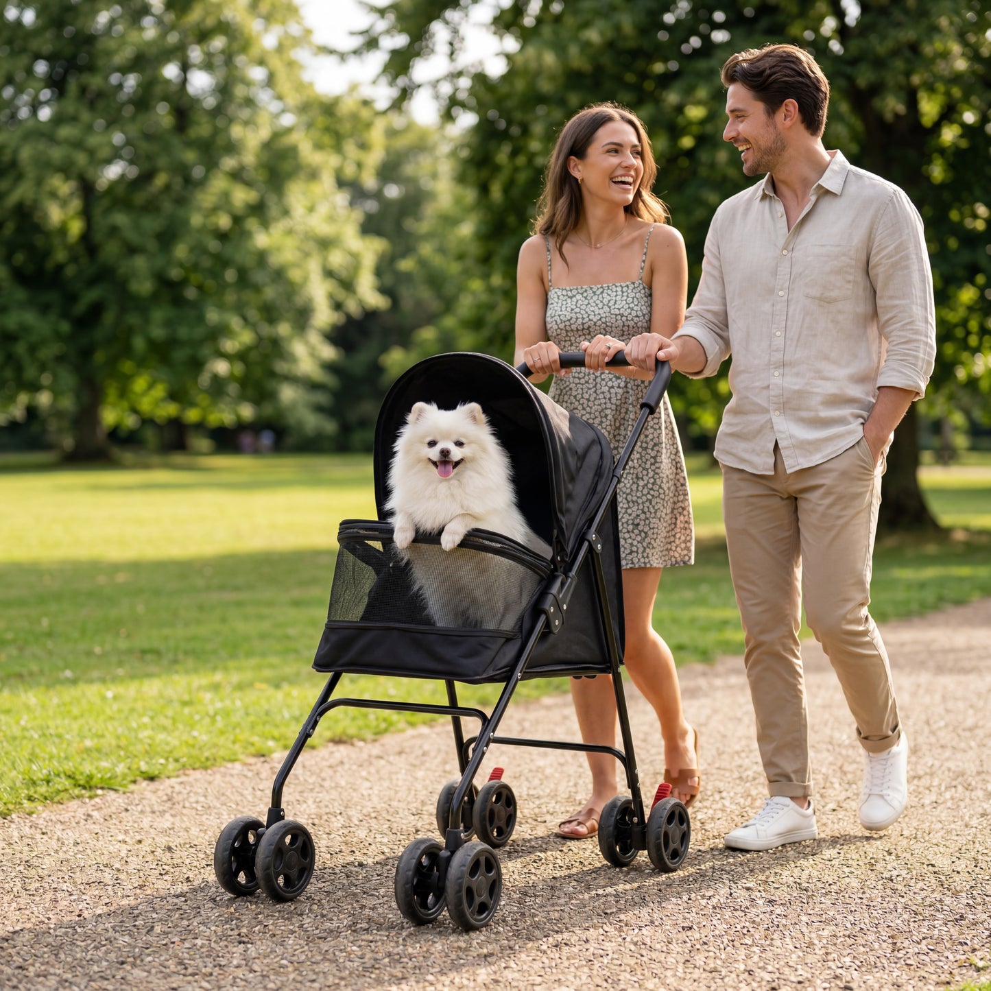 Pet Stroller Eco & Raincover