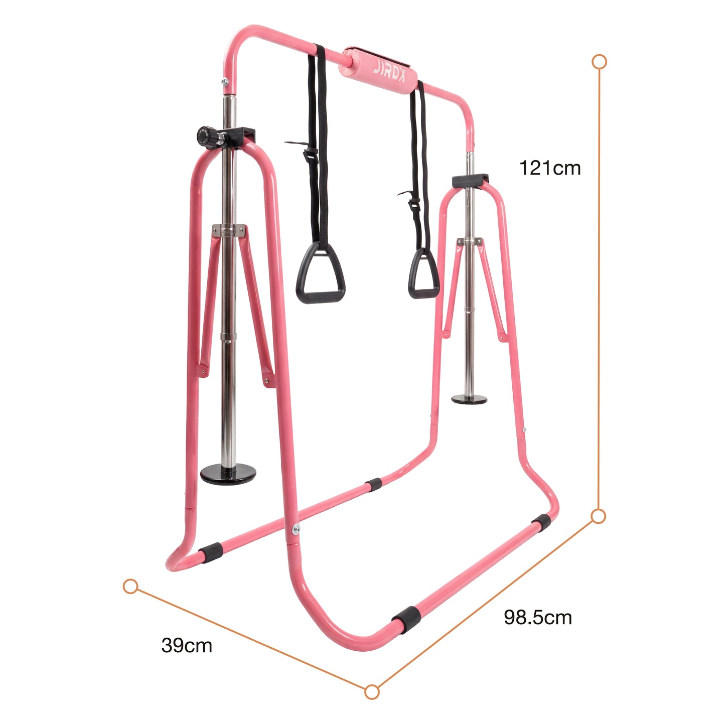 Pink Gymnastics Horizontal Bar with Mat