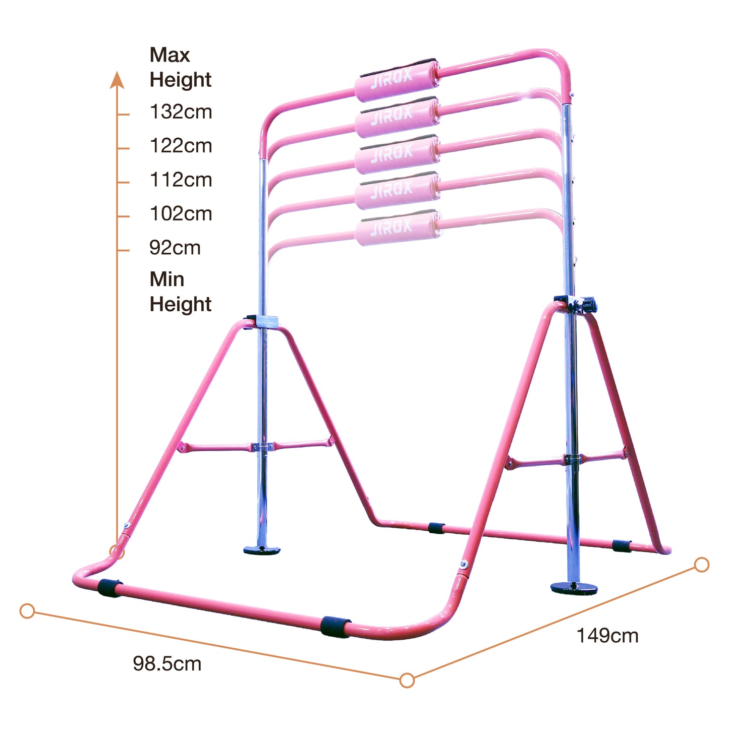 Pink Gymnastics Horizontal Bar