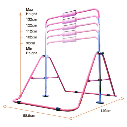 Pink Gymnastics Horizontal Bar
